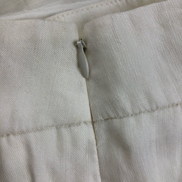 Ann Taylor Lattice Panel Embroidered Skirt - Picture 3 of 6